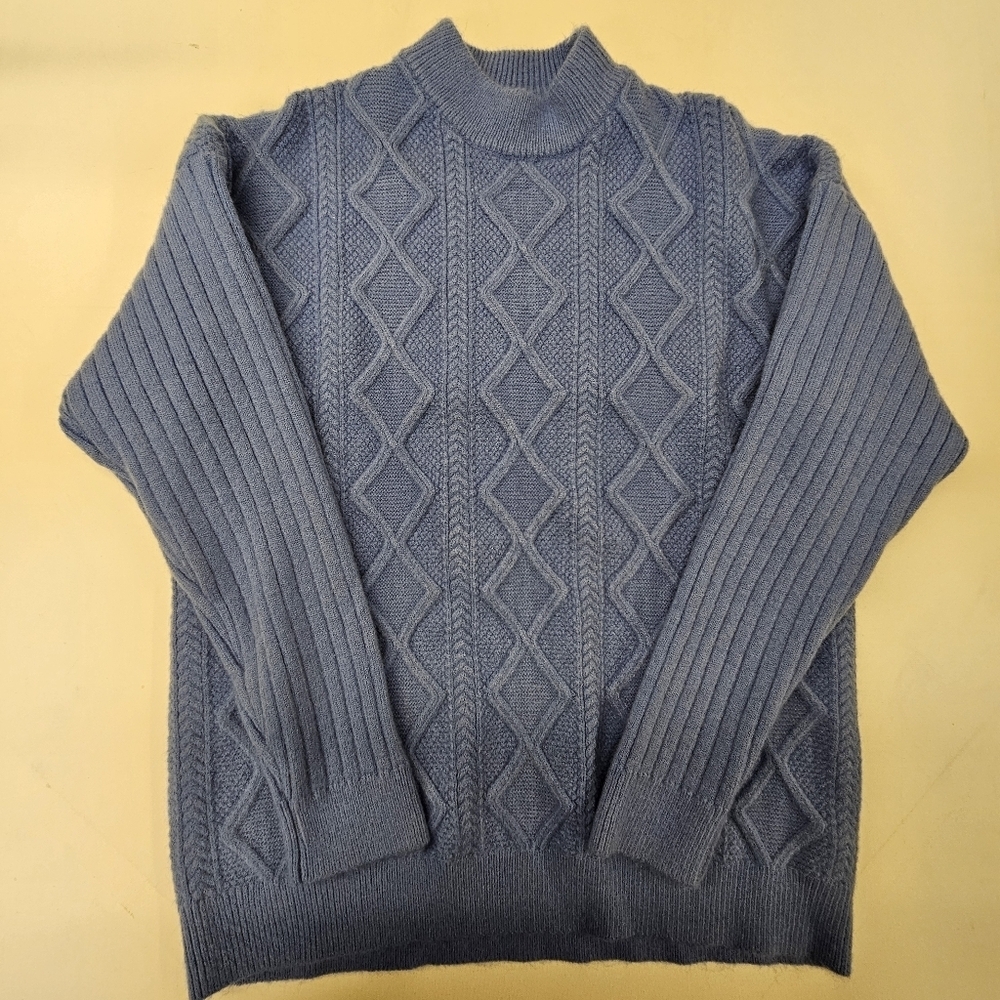 Aelfric Eden Men's Knit Sweater Size Small Blue